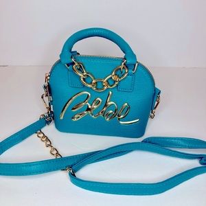 BEBE Mini Mint Green Crossbody Handbag